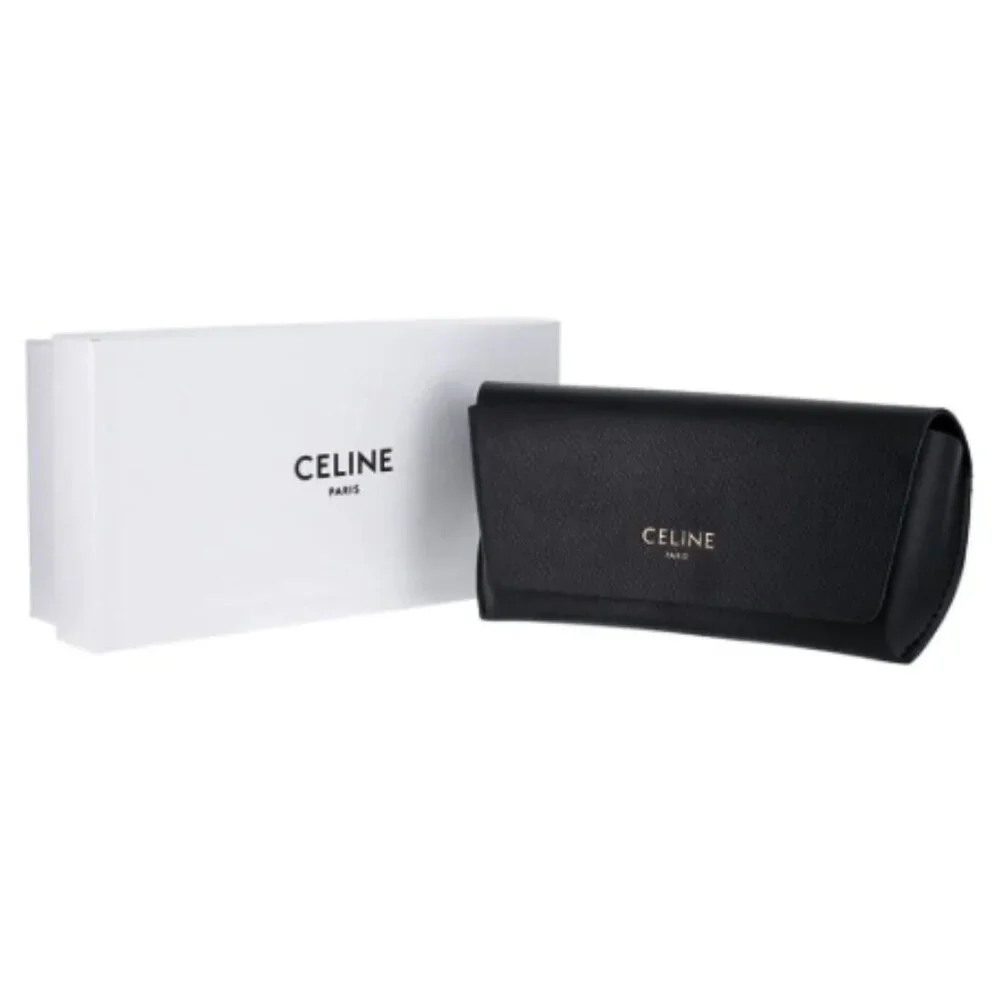NEW CELINE WOMEN SUNGLASSES, WHITE WITH STONE EYEWEAR CELINE - Picture 4 of 4